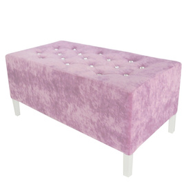 Pouf FULL PIK with crystals 97 x 50 cm