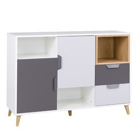 Cupboard with shelves WILLOW