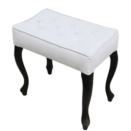 Pouf LUDWIK PIK with piping 50 x 30 cm