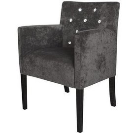 SIMPLE PIK armchair with crystals 84 cm