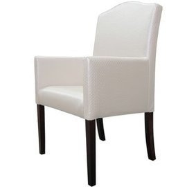 NARROW armchair with a rounded backrest 101 cm