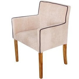 NARROW armchair with piping 84 cm