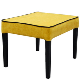 Pouf NARROW with piping 50 x 50 cm