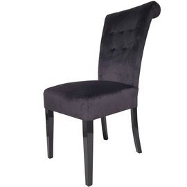 Chair MARCELO with thumbtacks and knocker 100 cm