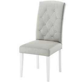 Chair SIMAO with crystals and knocker 103 cm