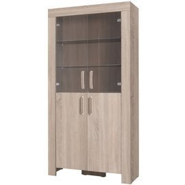 Wardrobe with glass-case OMAR