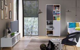 Bedroom furniture set WILLOW II with mattress