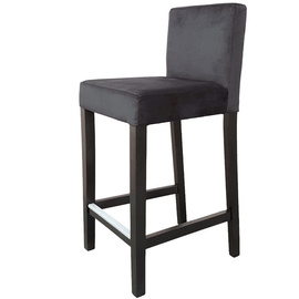 Bar stool NARROW with copper knocker 93 cm