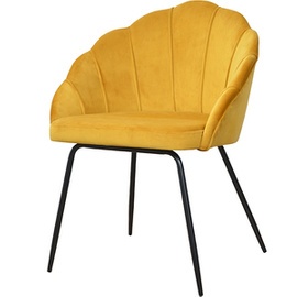 SHELLY BLACK armchair 83 cm