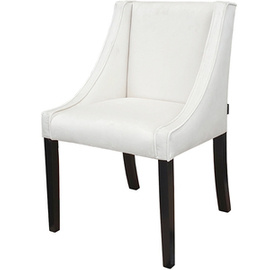 LOVELY chair with black thumbtacks and knocker 85 cm