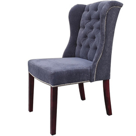 MATEO PIK chair with thumbtacks and knocker 106 cm