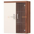 Wall cupboard with glass-case DONNA