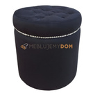 Pouf GLAMOUR with thumbtacks Ø 40 cm
