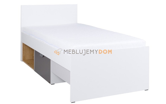 Bed with mattress WILLOW