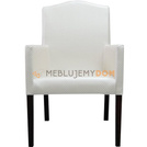 NARROW armchair with a rounded backrest 101 cm