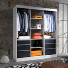 Sliding wardrobe CLARKE 180 cm