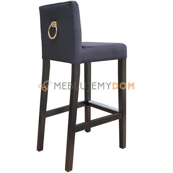 Bar stool NARROW with golden knocker 98 cm