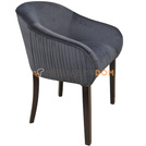 CAPRI armchair with ruffles 81 cm