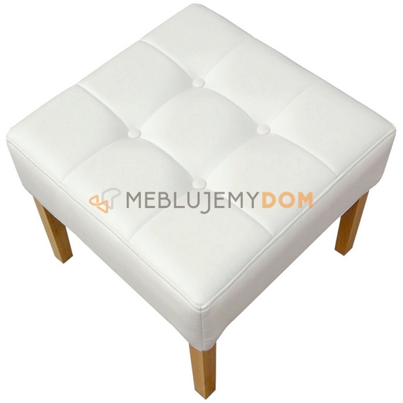 Pouf SIMPLE PIK Square with buttons 50 x 50 cm