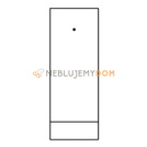 Cupboard with glass-case LARGO