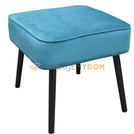 Pouf JUDITH with piping 50 x 50 cm