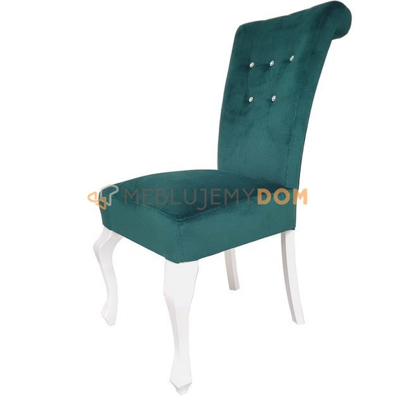 Chair TIZIANO with crystals 100 cm