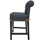 Bar stool SIMPLE PIK with roller and thumbtacks 96 cm