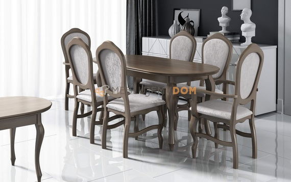 Chair VELOSO with armrests 106 cm