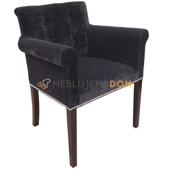 Armchair LAURENCE with thumbtacks 86 cm