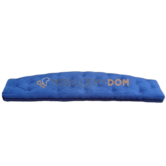 SOFT PIK arched cushion with buttons 125 x 23/38 cm