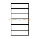 Wardrobe with glass-case OMAR