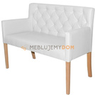 Upholstered bench VICKY PIK 84 cm