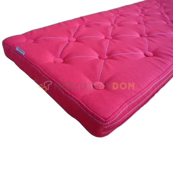 Cushion for seat SOFT PIK with contrasting thread 125 x 42 cm