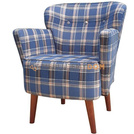 KLUBOWY armchair with armrests 80 cm