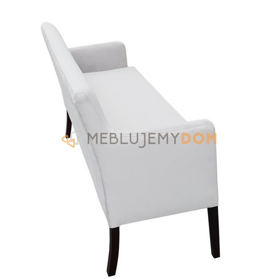 Upholstered bench MARIE with armrests 88 cm