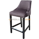 Bar stool DAFFY with piping and knocker 100 cm