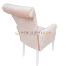Chair MARCELO with crystals and armrests 100 cm