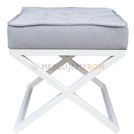 Pouf FELIX 9-PIK Square with piping 45 x 45 cm