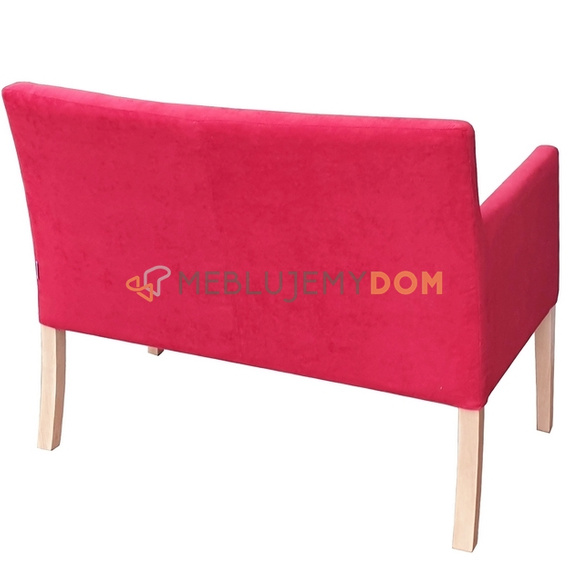 Upholstered bench HOLLY PIK Square 84 cm