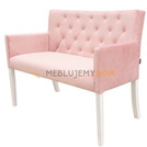 Upholstered bench VICKY PIK 84 cm