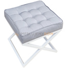 Pouf FELIX 9-PIK Square with piping 45 x 45 cm