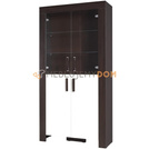 Wardrobe with glass-case OMAR