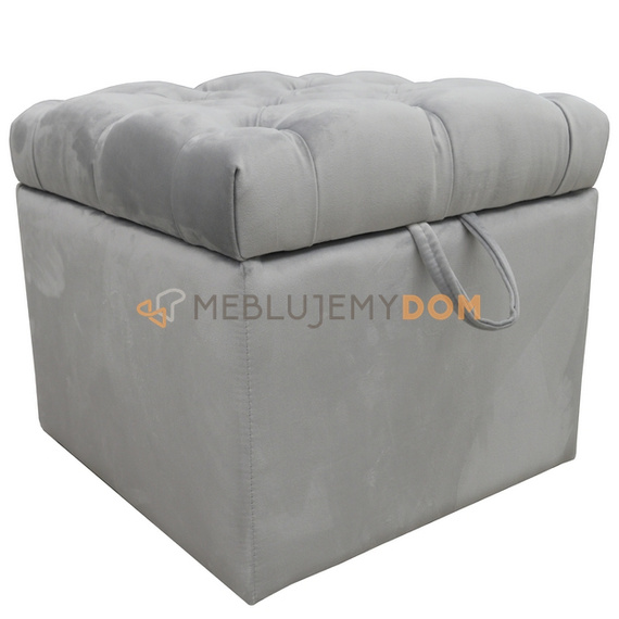 Pouf COFFER CHESTERFIELD 50 x 50 cm