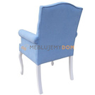 LANCASTER armchair with crystals 101 cm