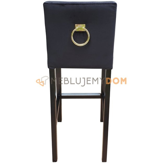 Bar stool NARROW with golden knocker 98 cm
