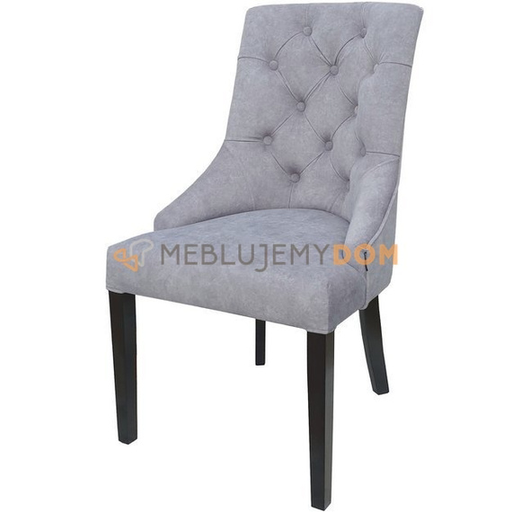 DAFFY PIK chair with piping and black knocker 98 cm