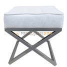 Pouf FELIX 4-PIK Square with piping 45 x 45 cm