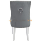 DAFFY chair with thumbtacks and knocker 98 cm