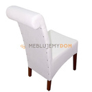 OBLIQUE PIK chair with buttons and roller 101 cm