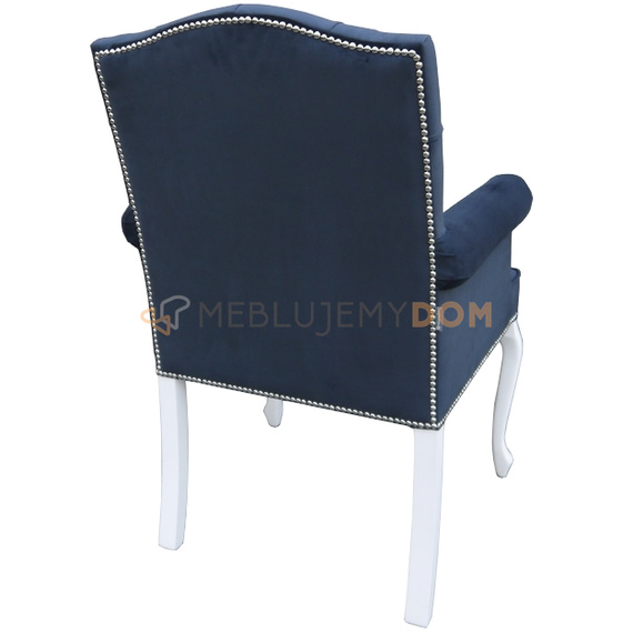 LANCASTER armchair with thumbtacks 101 cm